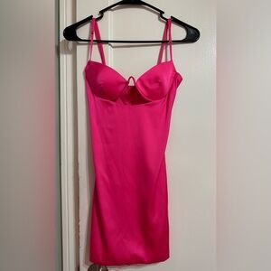 Sexy Vibrant Pink Babyboo Dress